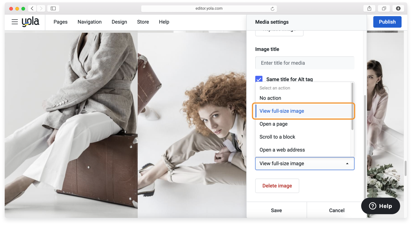 B2C - How to set an image click action - 4.png